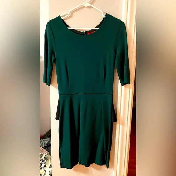 saks fifth avenue peplum dress Saks fifth avenue red label blue peplum dress